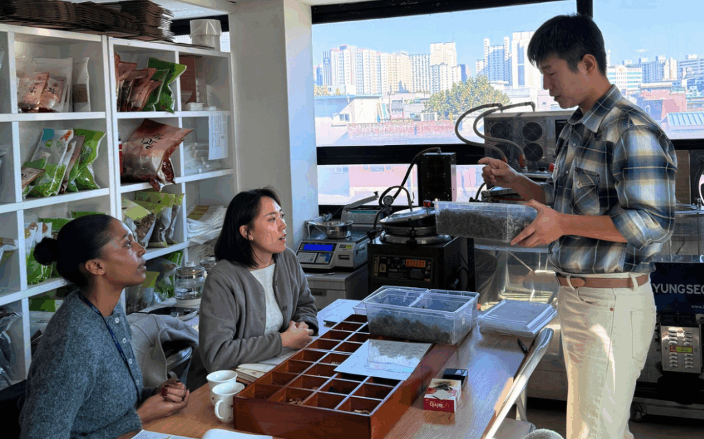 an image of someone learning about traditional Korean herbal tea